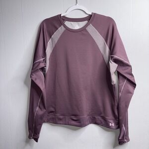 UNDER ARMOUR MAUVE LIGHT EEIGHT SWEATSHIRT SIZE XL